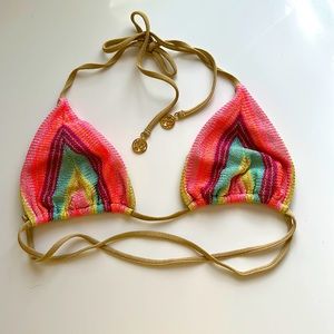 Luli Fama Bikini Top, Size M 🌞